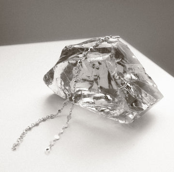 Sterling silver ring-chain bracelet “Lamara”