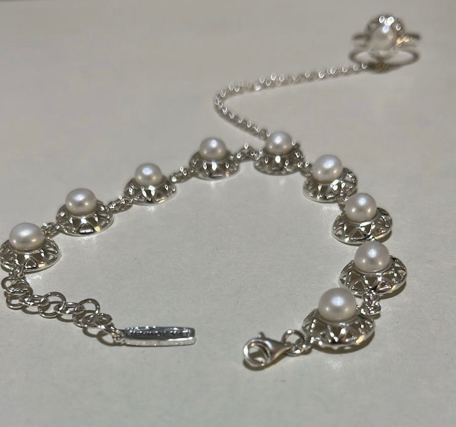 Sterling silver hand chain Morocco