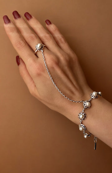 Sterling silver hand chain Morocco