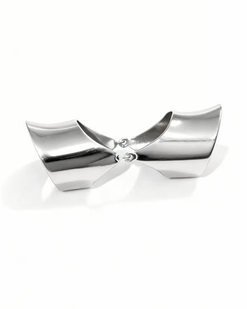 Sterling silver full finger ring "Nila"