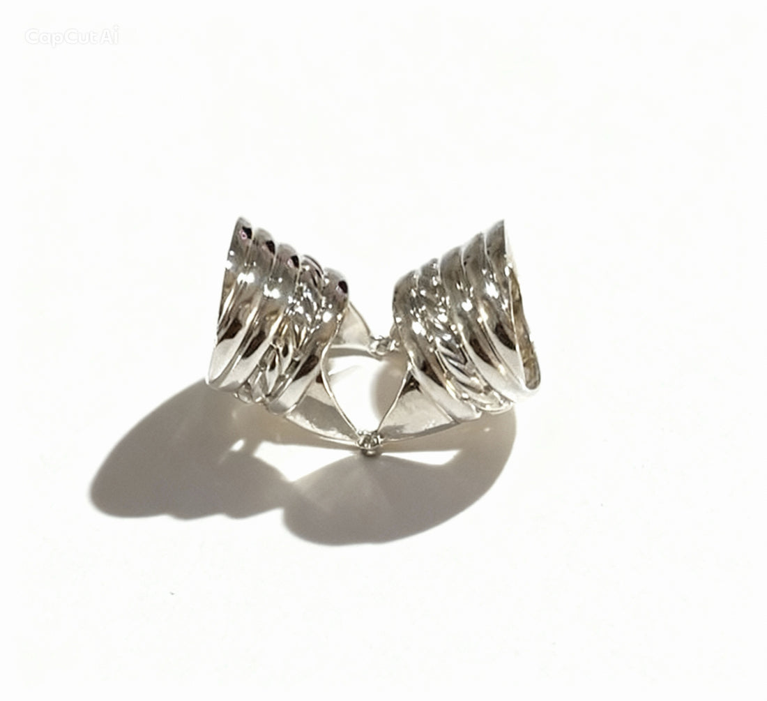 Sterling silver full finger ring "Victoria"