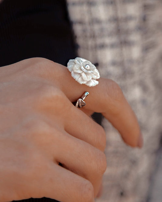 Sterling silver ring "Arin"