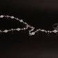 Sterling silver ring-chain bracelet “Lamara”